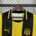 25/26 Peñarol Home Black Yellow Jersey Version Short Sleeve-3479591