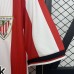 25/26 Athletic Bilbao Home Red White Jersey Version Short Sleeve-9886361