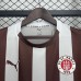 25/26 St. Pauli Home White Brown Jersey Version Short Sleeve-3256904