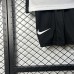 25/26 Kids Corinthians Home White Black Kids Jersey Kit Short Sleeve (Shirt + Short)-1235082