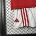 25/26 Kids Arsenal Home Red White Kids Jersey Kit Short Sleeve (Shirt + Short)-5166894