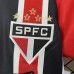 25/26 Kids Sao Paulo Away Red Black Kids Jersey Kit Short Sleeve (Shirt + Short)-391303