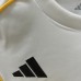 25/26 Kids Real Madrid Home White Kids Jersey Kit Short Sleeve (Shirt + Short)-8152638