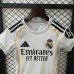 25/26 Kids Real Madrid Home White Kids Jersey Kit Short Sleeve (Shirt + Short)-8152638