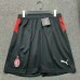 25/26 AC Milan Home Black Red Jersey Kit Short Sleeve (Shirt + Short) (Player Version)-3644814