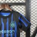 25/26 Kids Inter Milan Home Navy Blue Kids Jersey Kit Short Sleeve (Shirt + Short)-8600557