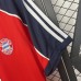 Retro 00/01 Bayern Munich Home Red Black Jersey Version Short Sleeve-2689779
