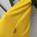Retro 99/00 AC Milan Away Yellow Jersey Version Short Sleeve-5776905