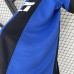 Retro 04/05 Inter Milan Home Black Blue Jersey Version Short Sleeve-2192650