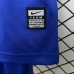 Retro 08/09 Kids Manchester United M-U Away Blue Kids Jersey Kit Short Sleeve (Shirt + Short)-3468666