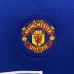 Retro 08/09 Kids Manchester United M-U Away Blue Kids Jersey Kit Short Sleeve (Shirt + Short)-3468666