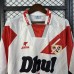 Retro 94/95 Rayo Vallecano Home Red White Jersey Version Short Sleeve-2699428