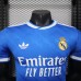 25/26 Real Madrid Second Away Blue Jersey Version Short Sleeve (Player Version)-8462625