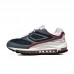 Air Max 98 Running Shoes-White/Navy Blue-8695512