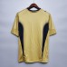 Retro 2006 Italy Golden Jersey Version Short Sleeve-9811090
