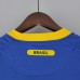 Retro 2010 Brazil Away Blue Jersey Version Short Sleeve-7055774