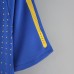 Retro 2010 Brazil Away Blue Jersey Version Short Sleeve-7055774