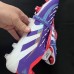 PREDATOR ACCURACY FG BOOTS FG Soccer Shoes-White/Purple-2950066
