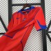 25/26 Paris Saint-Germain PSG Third Away Red Blue Jersey Version Short Sleeve-4896693