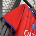 25/26 Paris Saint-Germain PSG Third Away Red Blue Jersey Version Short Sleeve-4896693