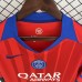 25/26 Paris Saint-Germain PSG Third Away Red Blue Jersey Version Short Sleeve-4896693