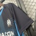 25/26 Marseille Away Black Blue Jersey Version Short Sleeve-1555998