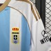 25/26 Real Oviedo Third Away White Blue Jersey Version Short Sleeve-440164