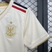 25/26 Kids Flamengo Third Away White Kids Jersey Kit Short Sleeve (Shirt + Short)-6554269