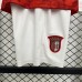 25/26 Kids Braga Home Red White Kids Jersey Kit Short Sleeve (Shirt + Short)-2801410