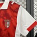 25/26 Kids Braga Home Red White Kids Jersey Kit Short Sleeve (Shirt + Short)-2801410