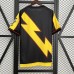 25/26 Rayo Vallecano Third Away Black Yellow Jersey Version Short Sleeve-2983753