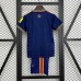 25/26 Kids Newcastle United Third Away Nvay Blue Kids Jersey Kit Short Sleeve (Shirt + Short)-5909742