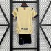 25/26 Kids Barcelona Away Khkai Kids Jersey Kit Short Sleeve (Shirt + Short)-9151434