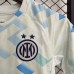 25/26 Kids Inter Milan Away White Blue Kids Jersey Kit Short Sleeve (Shirt + Short)-2181182