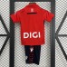 25/26 Kids Osasuna Home Red Kids Jersey Kit Short Sleeve (Shirt + Short)-8891382