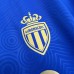 25/26 Monaco Away Blue Jersey Version Short Sleeve-3116223