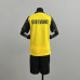 25/26 Kids Borussia Dortmund Home Yellow Black Kids Jersey Kit Short Sleeve (Shirt + Short)-733240