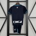 25/26 Kids Athletic Bilbao Away Navy Blue Kids Jersey Kit Short Sleeve (Shirt + Short)-2877263