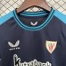 25/26 Kids Athletic Bilbao Away Navy Blue Kids Jersey Kit Short Sleeve (Shirt + Short)-2877263