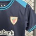 25/26 Kids Athletic Bilbao Away Navy Blue Kids Jersey Kit Short Sleeve (Shirt + Short)-2877263