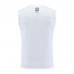 2025 Brazil White Gray Training jersey Kit Sleeveless Vest (Vest + Short)-9058232