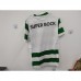 STOCK CLEARANCE [SIZE M] 25/26 Lisbon Home Stadium Whtie Green Jersey Version Short Sleeve-3576546
