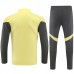25/26 Real Madrid Yellow Brown Edition Classic Jacket Training Suit (Top+Pant)-289271 25/26 Real Madrid Yellow Brown Edition Classic Jacket Training Suit (Top+Pant)-289271