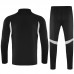 25/26 Real Madrid Black Edition Classic Jacket Training Suit (Top+Pant)-384730