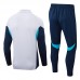 25/26 Arsenal White Navy Blue Edition Classic Jacket Training Suit (Top+Pant)-4243499
