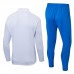 25/26 Real Madrid White Edition Classic Jacket Training Suit (Top+Pant)-9881158