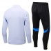 25/26 Manchester United M-U White Edition Classic Jacket Training Suit (Top+Pant)-5924224
