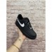 AIR FORCE 1‘07 AF1 Running Shoes-Black/White-3911408