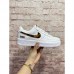 AIR FORCE 1‘07 AF1 Running Shoes-White/Brown-4701297