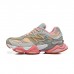 New Balance 9060 Women Running Shoes-Gray/Pink-7956465 New Balance 9060 Women Running Shoes-Gray/Pink-7956465